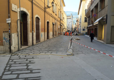 Interventi di riqualificazione centro storico Ascoli Piceno