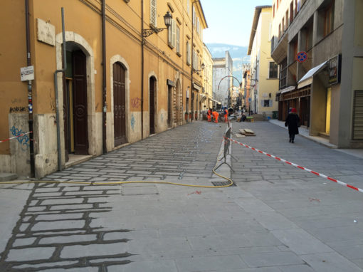 Interventi di riqualificazione centro storico Ascoli Piceno