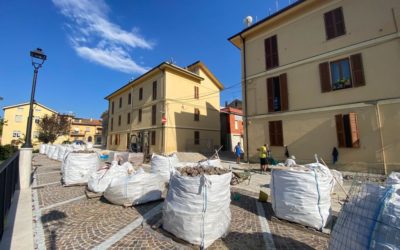 Nuovo cantiere nel centro abitato di Castignano (AP)