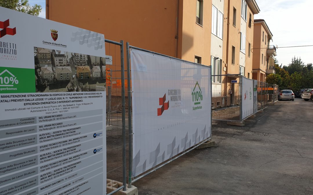Nuovo cantiere a Porta Romana, Ascoli Piceno